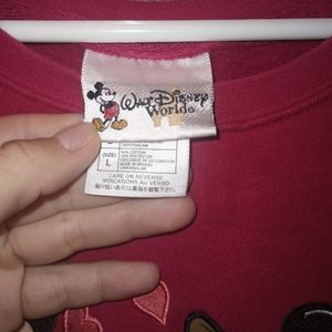 Valentine mickey and Minnie Disney sweatshirt